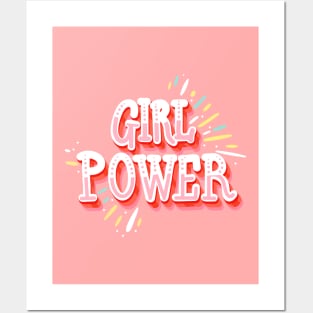 GIRL POWER Posters and Art